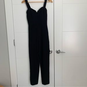 H&M Black Structured Tank Jumpsuit 6